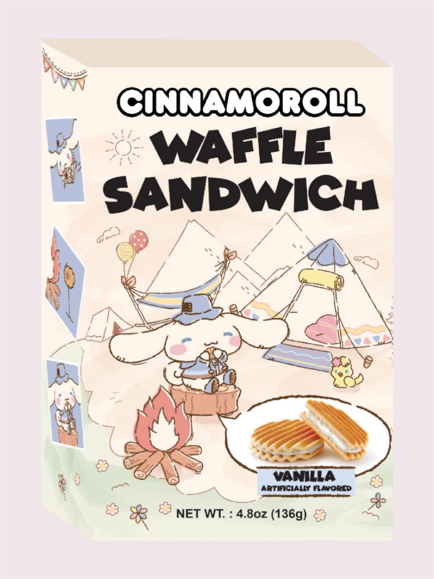 Cinnamoroll Waffle Sandwich