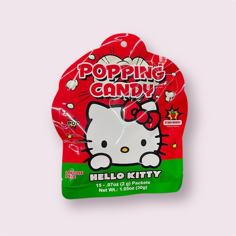 Hello Kitty Strawberry Popping Candy