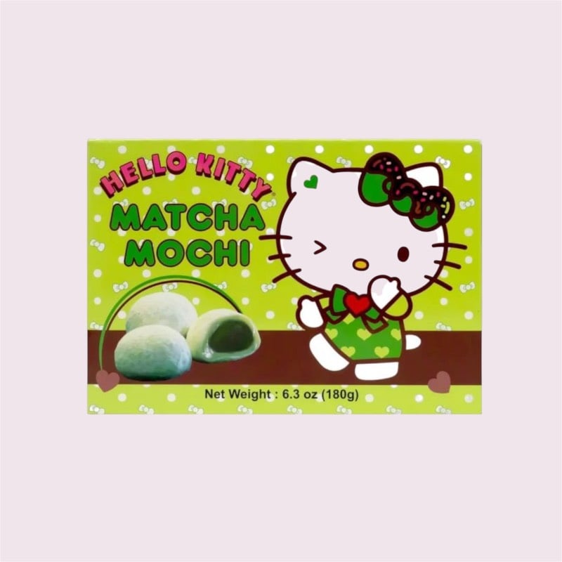 Hello Kitty Matcha Mochi