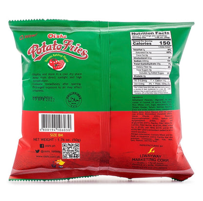 Oishi Potato Fries (Tomato Ketchup)