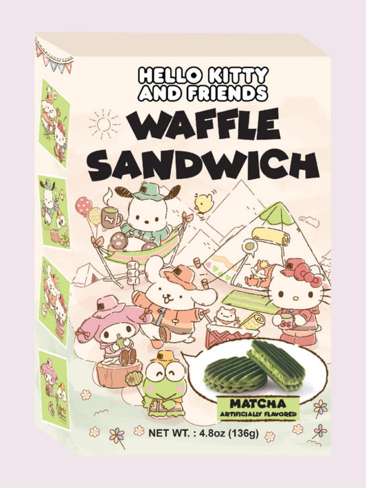 Hello Kitty & Friends Waffle Sandwich