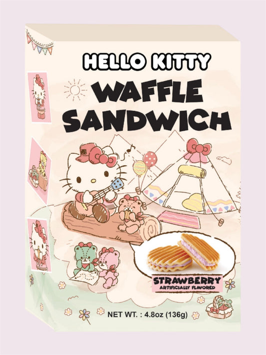 Hello Kitty Waffle Sandwich