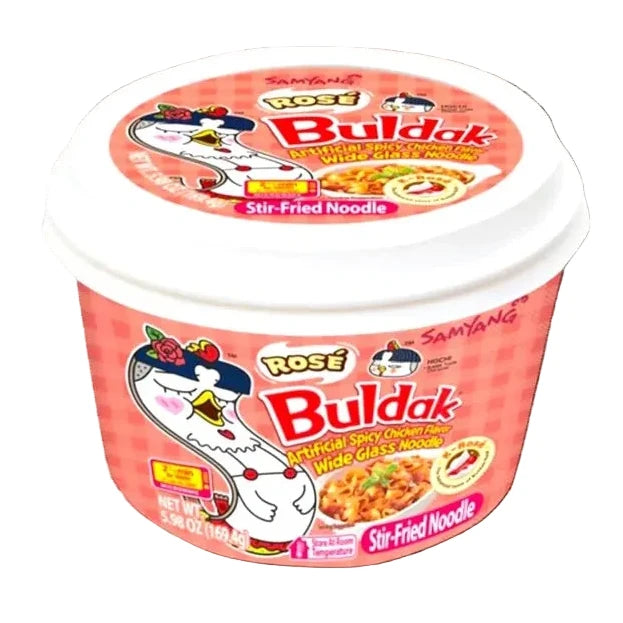 Samyang Spicy Rose Buldak Glass Noodles