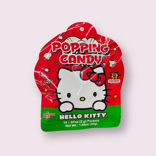 Hello Kitty Strawberry Popping Candy